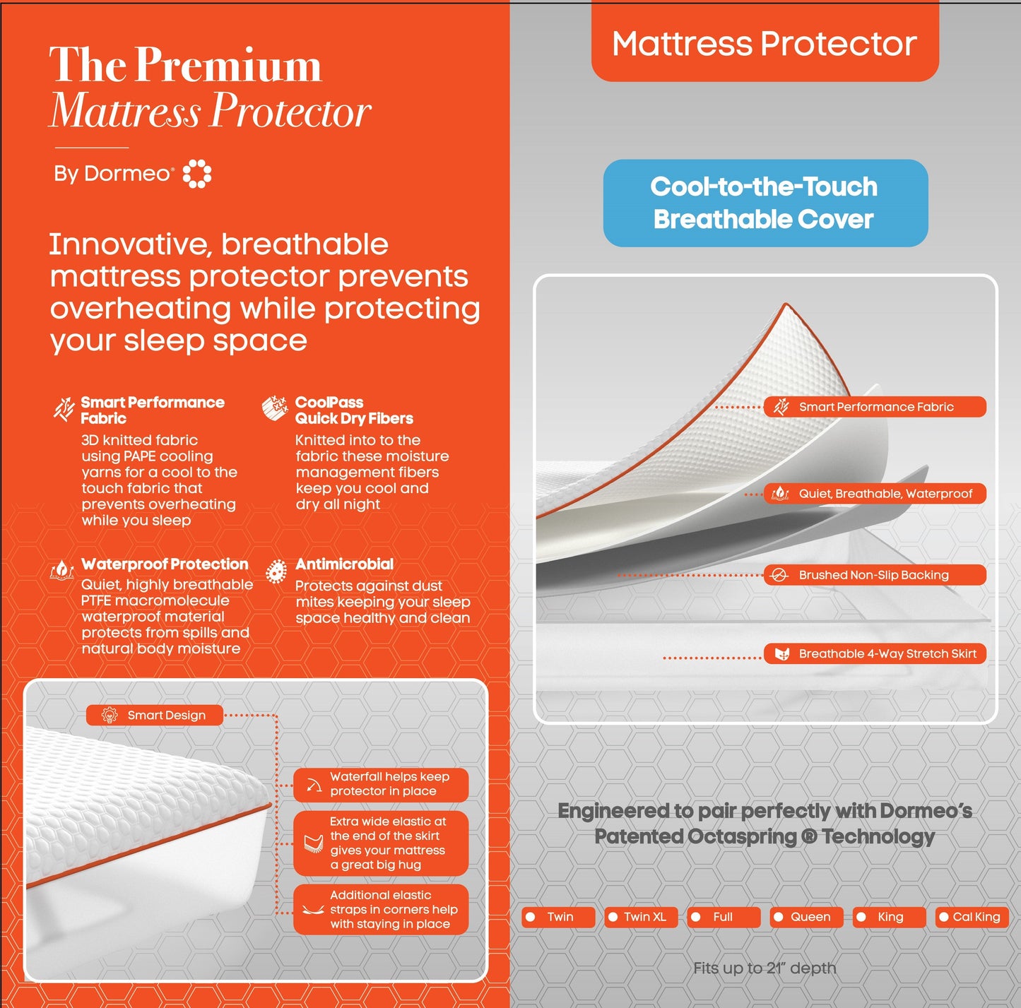 The Premium Mattress Protector by Dormeo® - $75 off